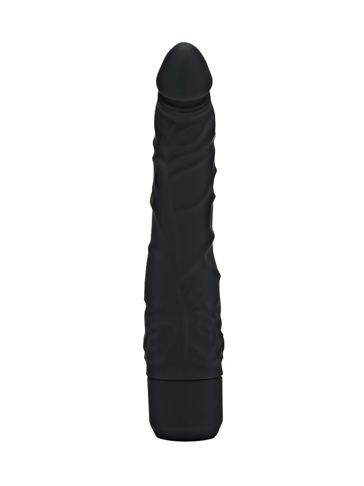 Get Real Slim Vibrator 20cm Black by ToyJoy