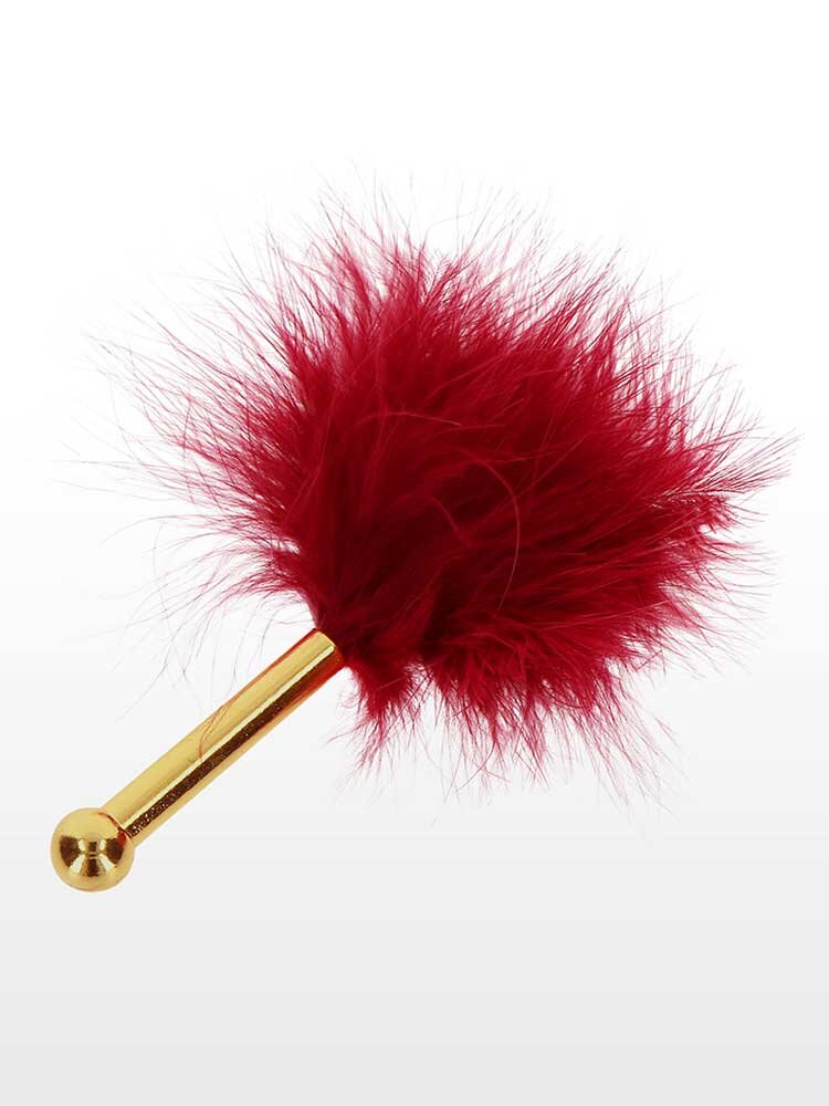 Feather Tickler Red/Gold by Taboom