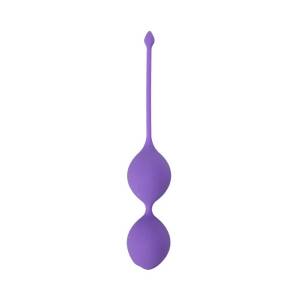 See U in Bloom Duo Balls Purple Silicone by Dream Toys