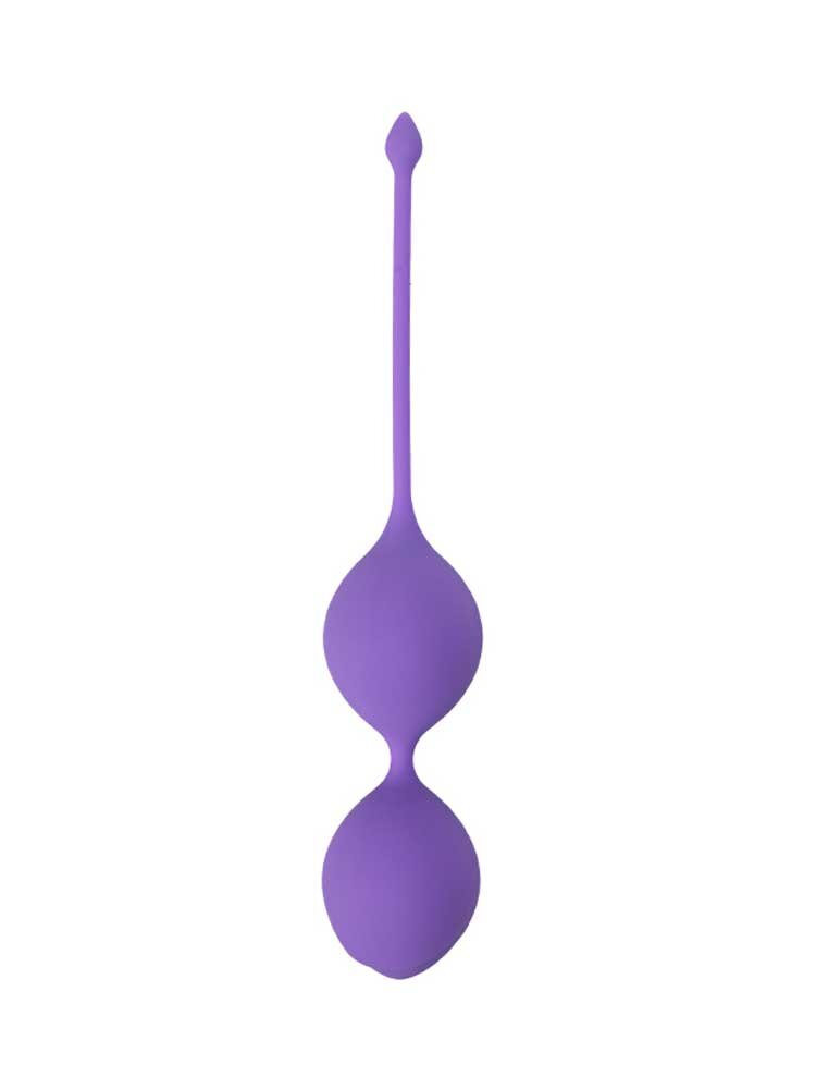See U in Bloom Duo Balls Purple Silicone by Dream Toys