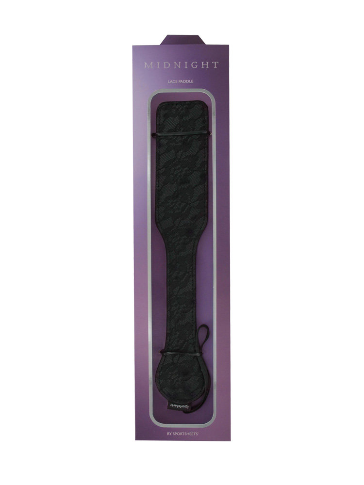Midnight Lace Paddle 30cm by Sportsheets