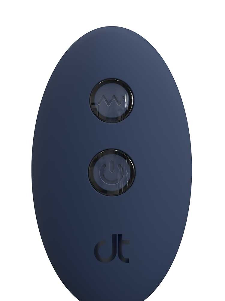 2.8.0cm Ø Glam Beaded Anal Vibe Blue 12.1cm Dream Toys