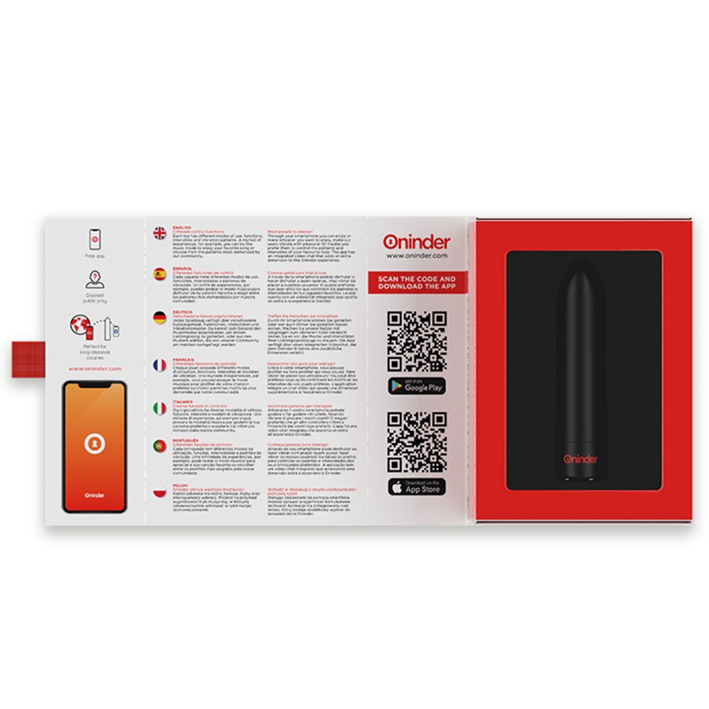 8.5cm Berlin App Controlled Bullet Vibrator Oninder