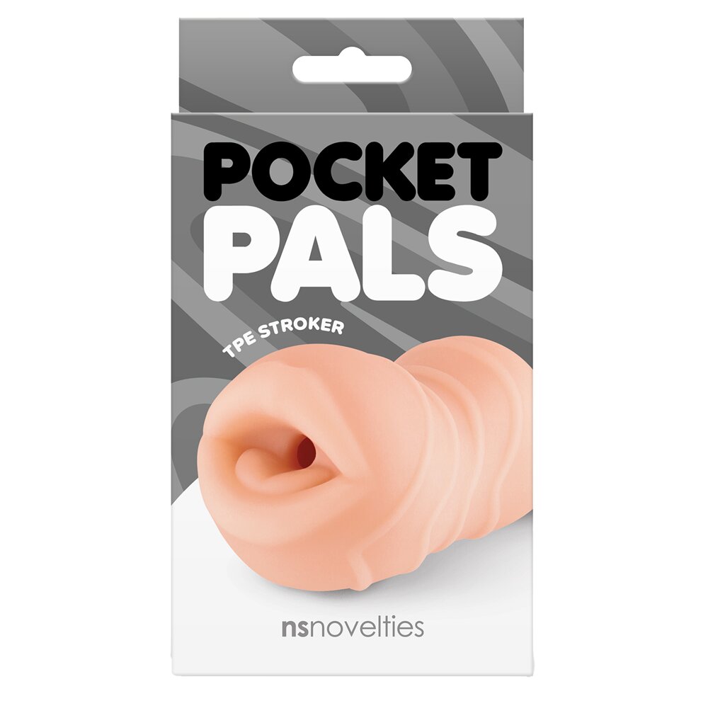 Mouth Strocker Tan Pocket Pals Ns Novelties