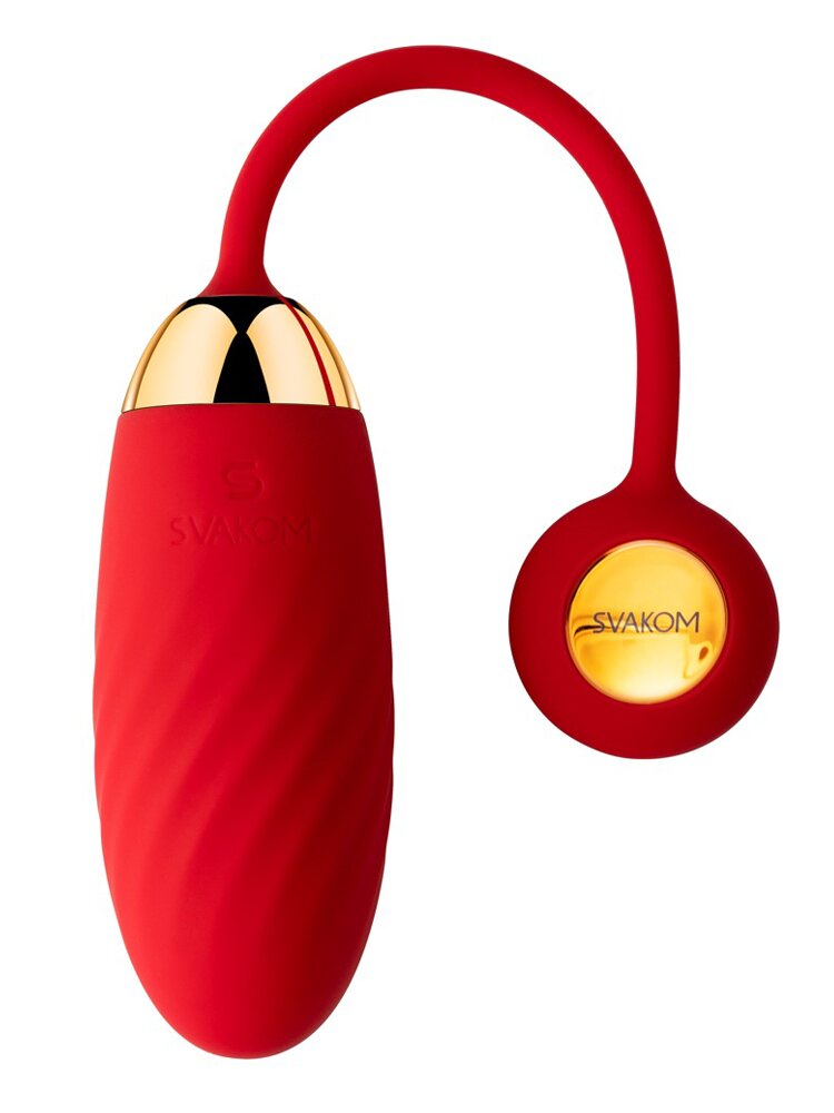 Ella Neo Vibrating Egg with App Red Svakom