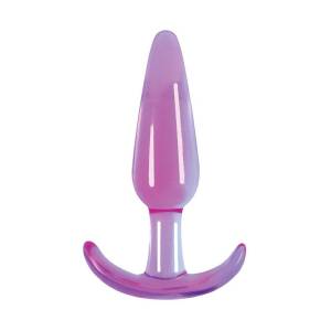 Jelly Rancher Smooth Small Plug Purple by NS Novelties