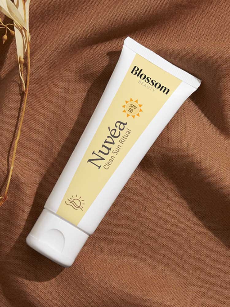 Nuvea SPF 50 Αντηλιακή Κρέμα Προσώπου & Σώματος 150ml Blossom Beauty