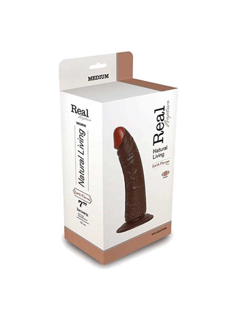 Real Rapture Vibrator 18cm Brown by Toyz4Lovers