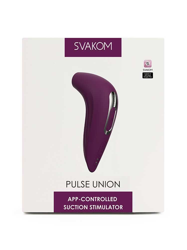 12.2cm Pulse Union Vibrator Purple Svakom