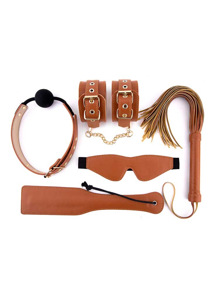 Blaze Elite BDSM Kit Cognac by Dream Toys