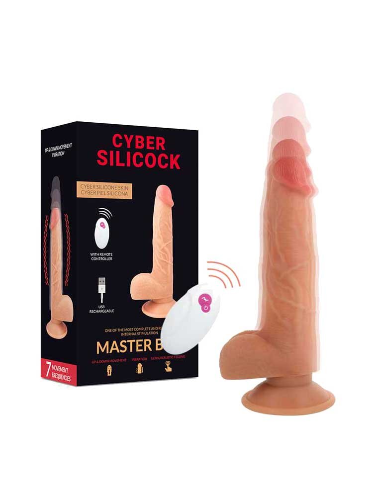 Master Ben Cyber Silicock 24cm Vibrator DreamLove