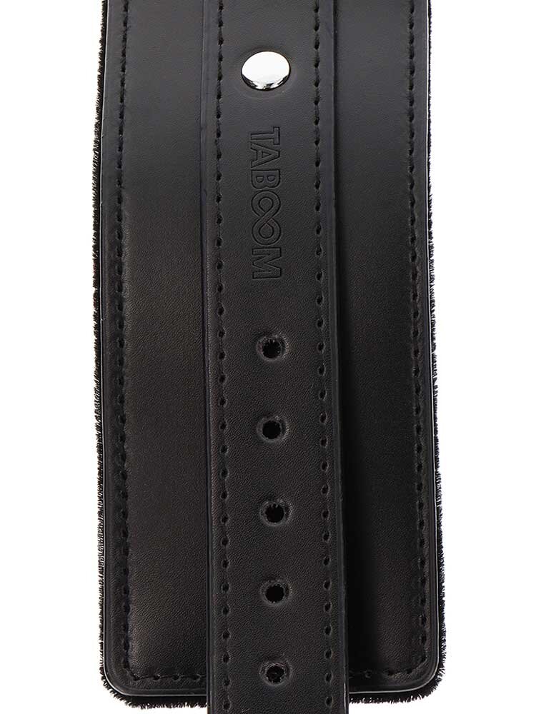 Wrist Cuffs Luxury Essentials Black Taboom