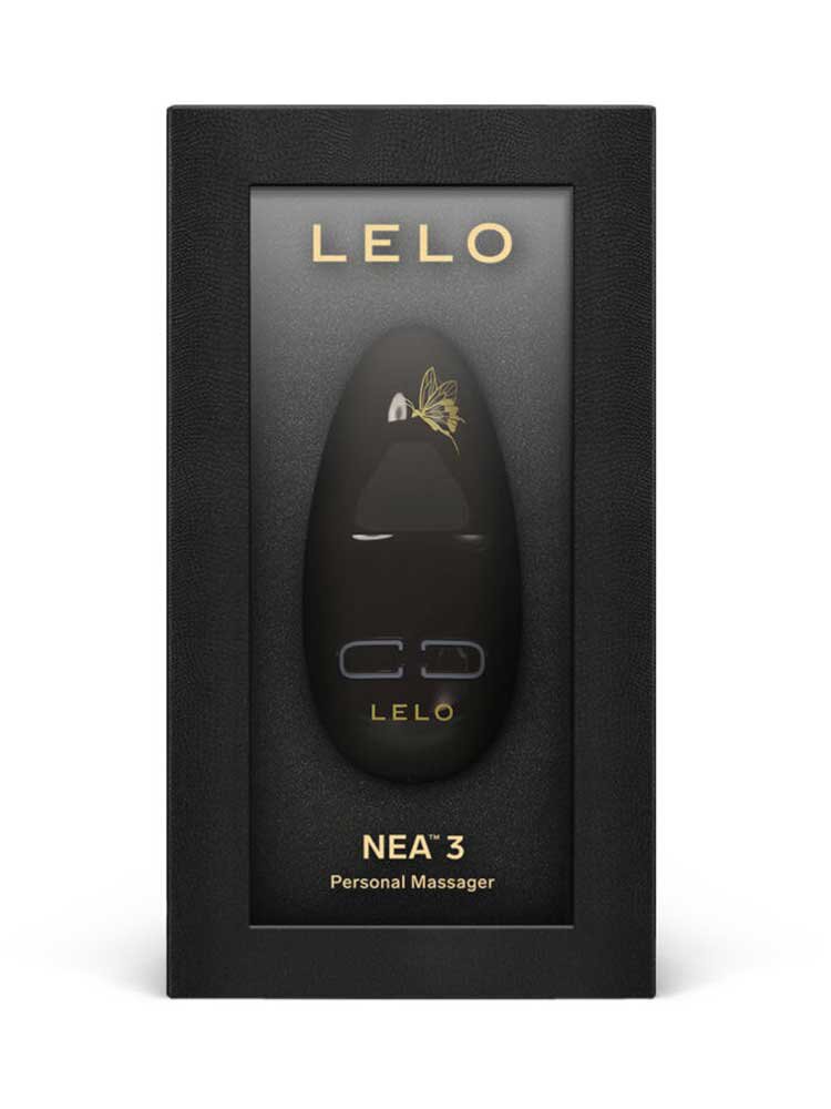 7.5cm Nea 3 Clitoral Vibrator Black Lelo