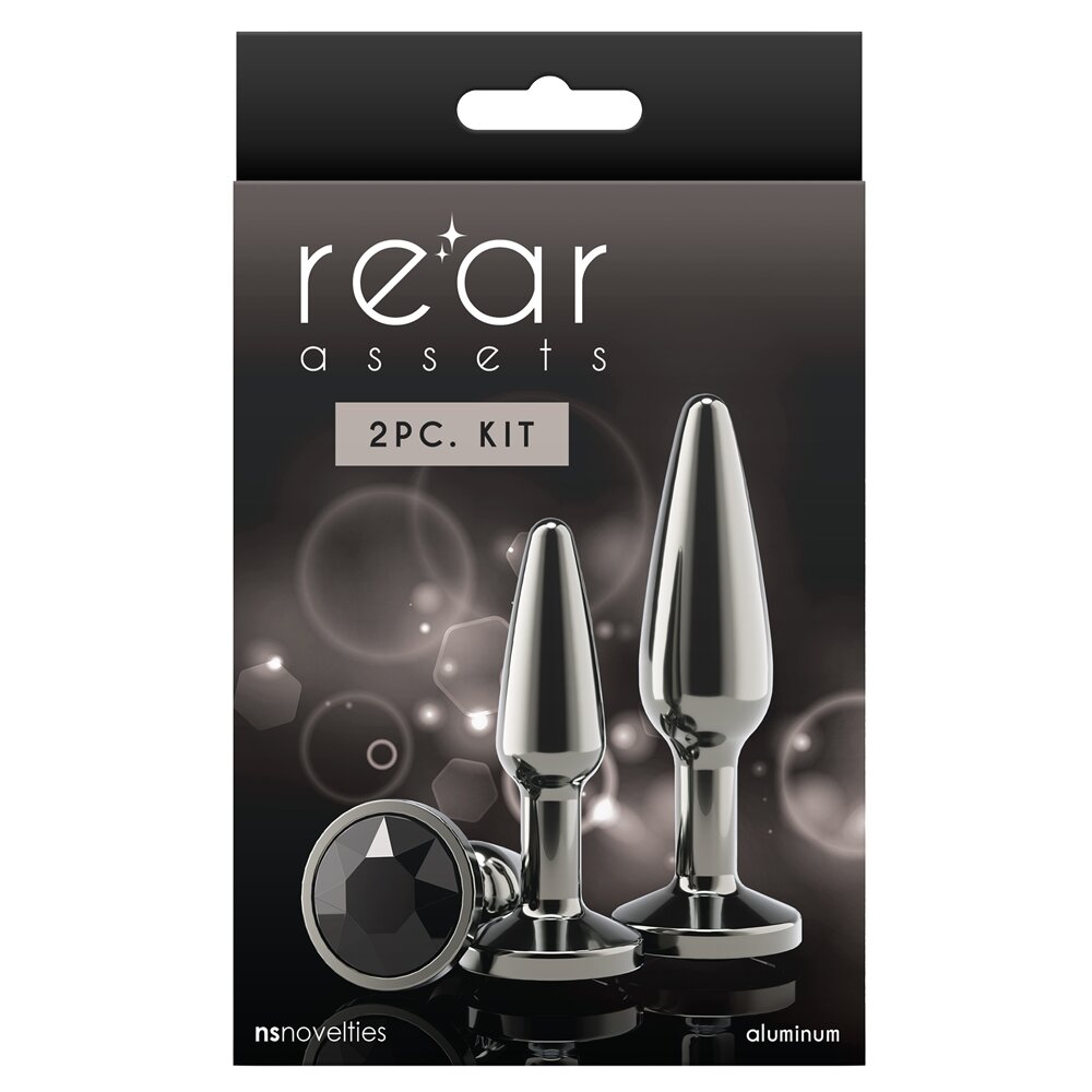 3.2cm ØMax Gunmetal Trainer Set Black 9.9cm Ns Novelties