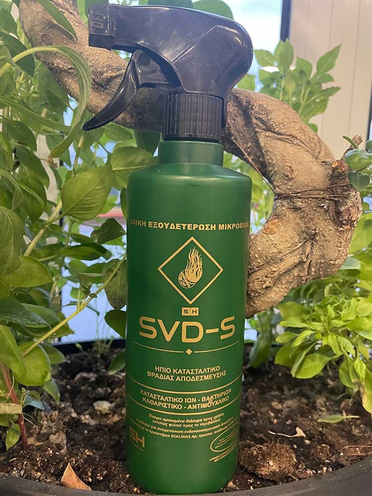 SVD-S απολυμαντικό, αντιμουχλικό-καθαριστικό, βακτηριοστατικό 500ml Ιφίτος