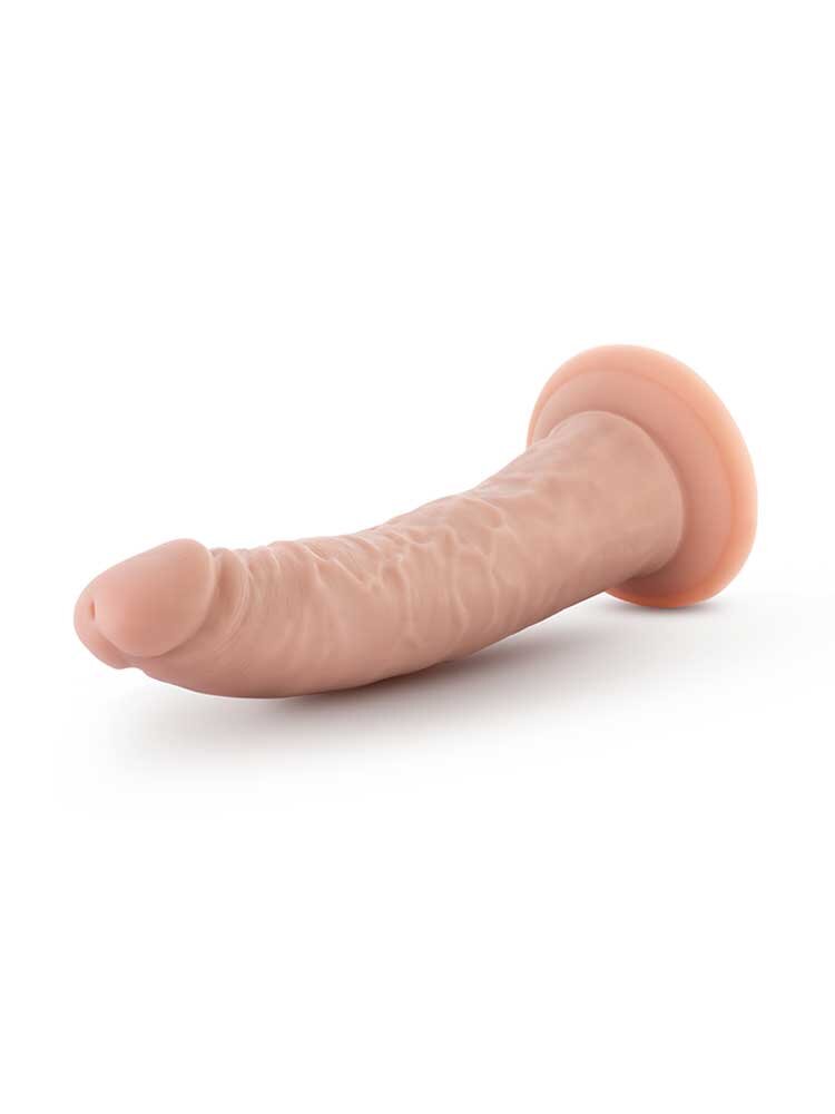 19.0cm Dr Skin Realistic Dildo with Suction Cup Vanilla Blush Novelties