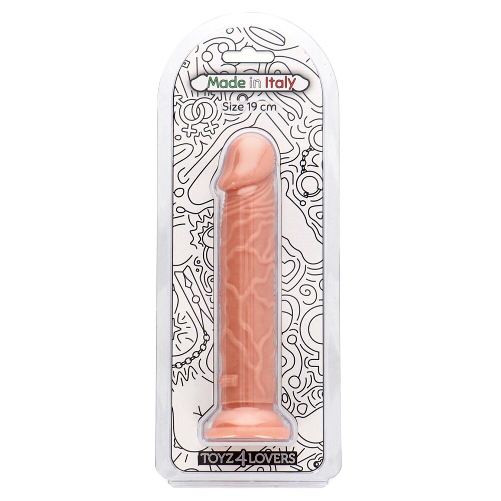 19.0cm Amedeo Realistic Dildo Vanilla Toyz4Lovers