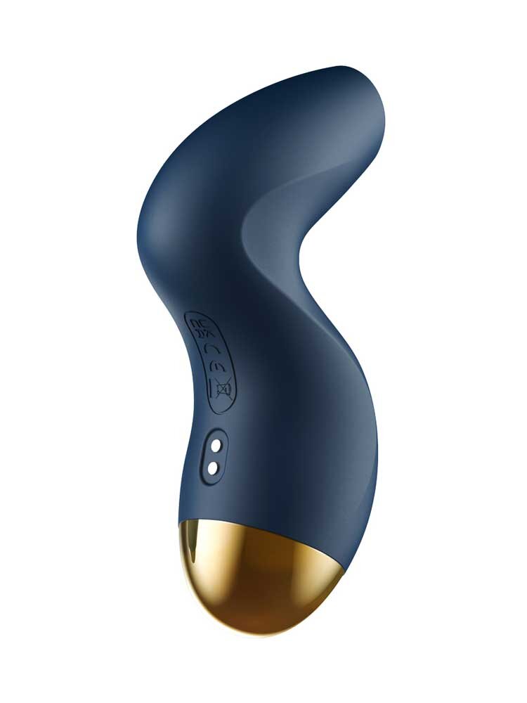 12.9cm Pulse Pure Air Pressure Vibrator Blue Svakom