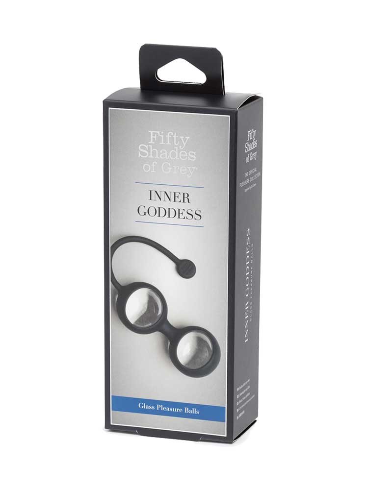 Inner Goddess Glass Pleasure Balls 77g by Fifty Shades of Grey