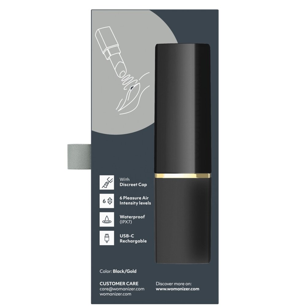 12.7cm Beauty Lipstick Clitoral Stimulator by The Original Womanizer