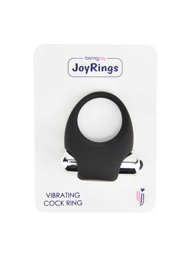 JoyRings Silicone Vibrating Cock Ring by Loving Joy